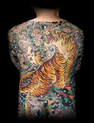 Tiger Tattoo On Full Body